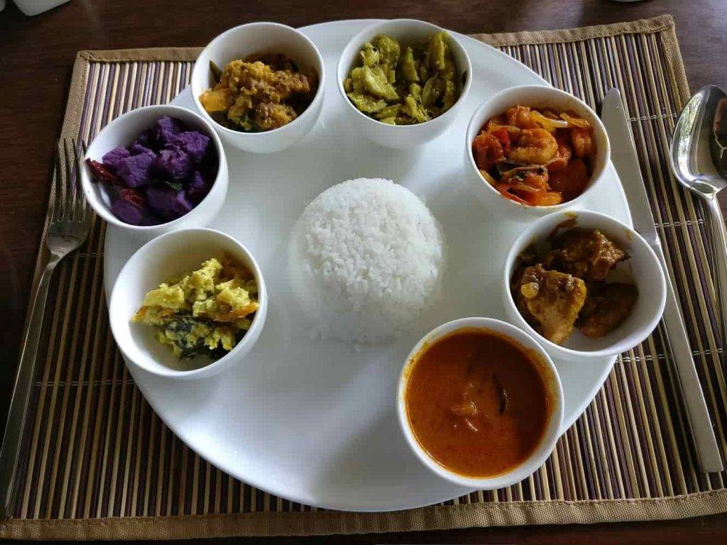 colourful meals